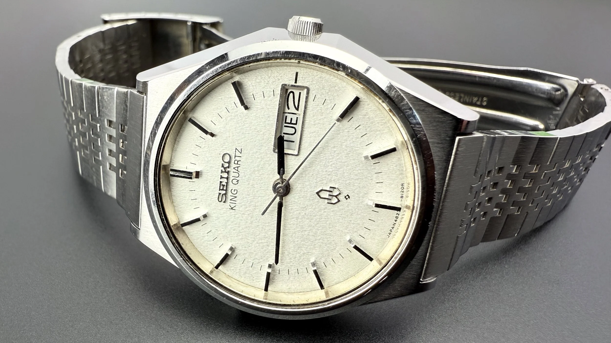 時計 SEIKO KING QUARTZ Seiko King Quartz 9443-5020 Twin Quartz Gold Vintage Watch